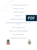 Antecedentes Historicos Del Derecho Del Trabajo