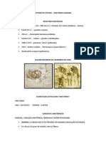 Roteiro de estudo completo sobre anatomia humana