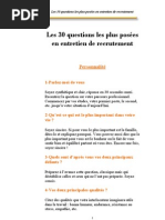 Download 30 Questions Entretien by ouedraogoooo SN18370723 doc pdf