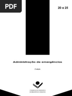 Administração de Emergências (Projeto Conservação Preventiva em Bibliotecas e Arquivos)
