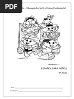 Apostila de Espanhol 3º ano 2013