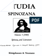 Marcelo Abadi - Spinoza in Borges Looking-Glass. Studia Spinozana, Vol. 5