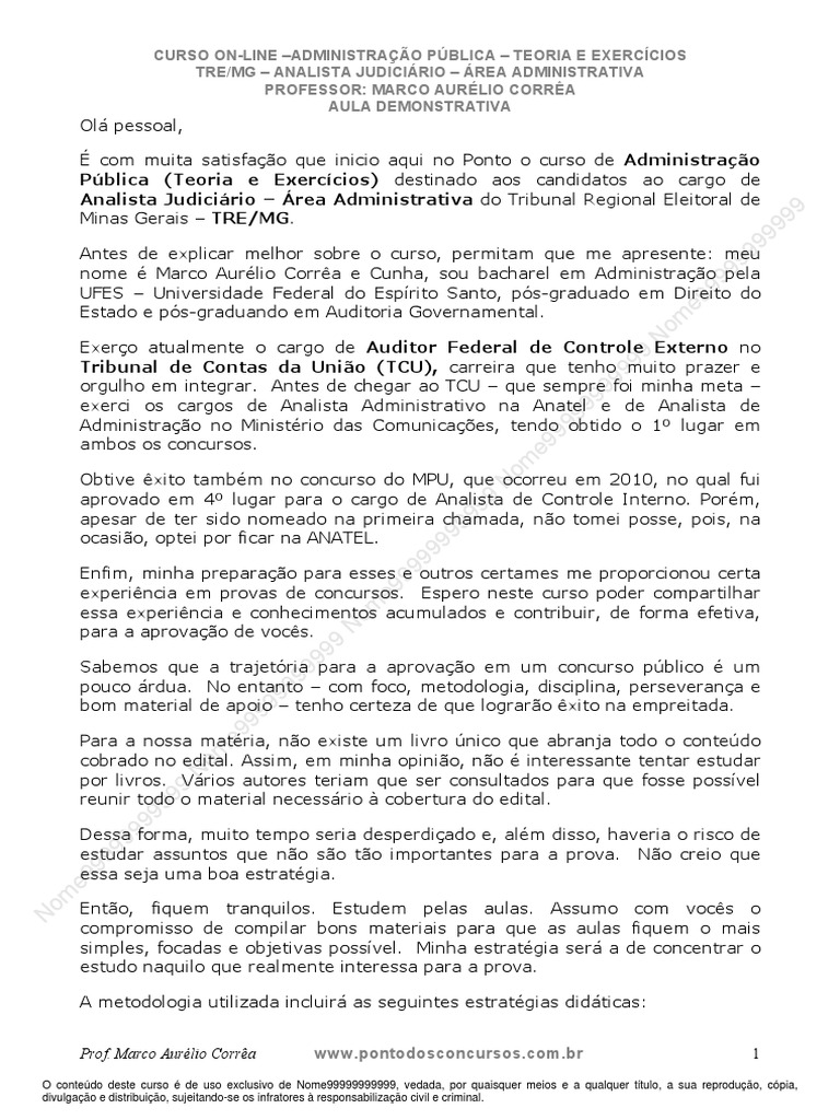 1 Características Básicas Das Organizações Formais Modernas