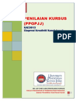 PANDUAN KERJA KURSUS KAE3013 PJJ Sem1 201314 PDF