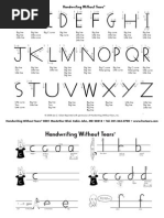 Download Handwriting Without Tears Chart by Rhyahcf SN18372778 doc pdf