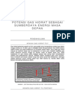 Potensi Gas Hidrat Sebagai Sumber Energi