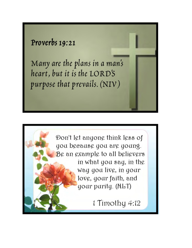 Bible Verses 3 | PDF