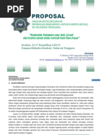 Proposal MTQ Mahasiswa Se-Sulawesi Tenggara WORD 2010