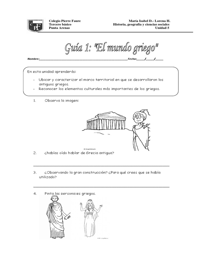 Historia de la Antigua Grecia para Niños | PDF | Ciencias sociales ...