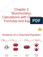 CH 3 Stoichiometry