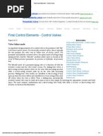 Final Control Elements - Control Valves: Valve Failure Mode