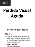 Perdida Visual Aguda