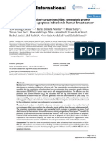 Combined Xanthorrhizol-Curcumin Exhibits Synergistic Growth Inhibitory Activity Via Apoptosis Induction in Human Breast Cancer Cells.