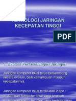 OPTIMASI JARINGAN TINGGI