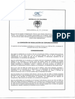 RITEL 2013, 4262 de 2013, Reglamento Técnico para Redes Internas de Telecomunicaciones Colombia