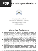 Introduction to Magnetochemistry