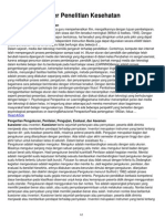 Contoh Kuesioner Penelitian Kesehatan PDF