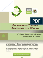 PTSM - Programa de Turismo Sustentable en Mexico