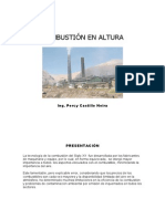 Combustion en Altura