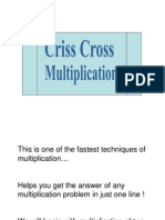 Criss-Cross Multiplication PDF