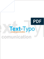 Text-Typo: Visual Comunication