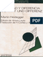116646604 Martin Heidegger Indentidad y Diferencia