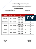 University Practical Major Project v Sem 2013