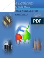 MCX Newsletter By Theequicom 13-November
