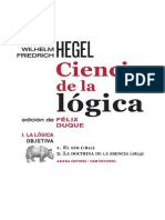 126691149 G W F Hegel Ciencia de La Logica Tr Felix Duque