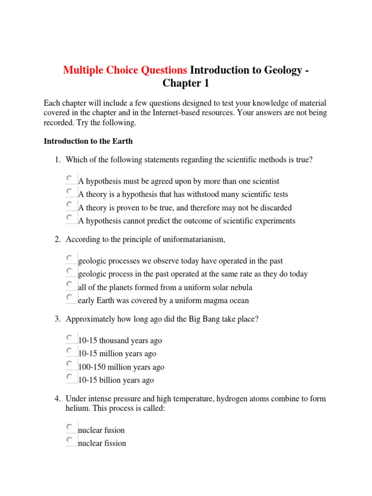 geology Questions.docx Plate Tectonics Earth