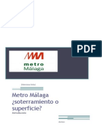 Metro Soterrao o en Superficie
