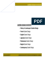 AR 414 Unit-3 Garden Design in History - Japanese & Mughal (Compatibility Mode) PDF