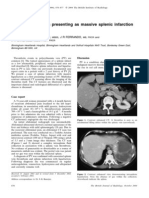 Polycythaemia vera presenting as massive splenic infarction and liquefaction.pdf