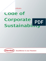 Code of Corporate Sustainability 2013