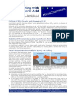 Etching With Hydrofluoric Acid PDF