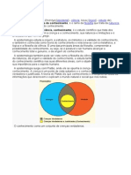 Epistemologia e Metafísica: Estudo do Conhecimento e da Realidade