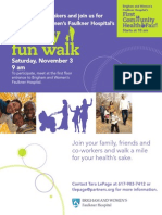 Community Health Fair Fun Walk
