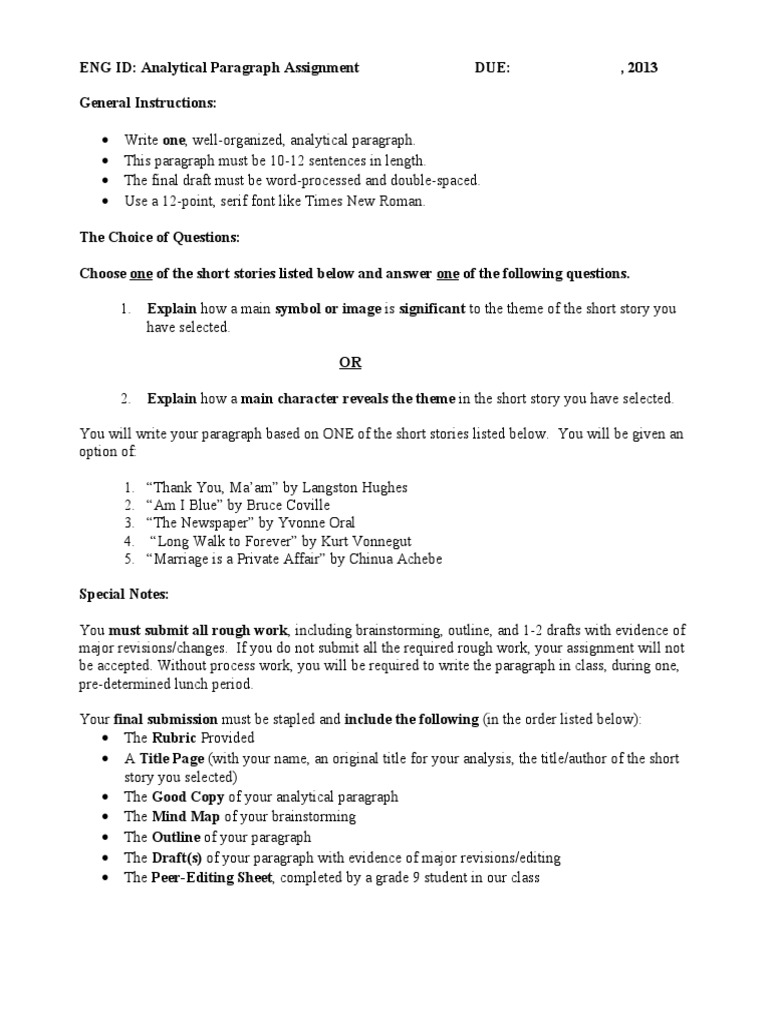 What is assignment image