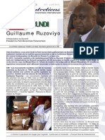 Les Entretiens de la CMI - #1 Juin 2013 - Guillaume Ruzoviyo (Burundi)
