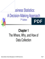 Business Statistics:a Decision Making Approach Chapter 1 PowerPoint