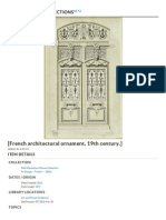 French Architectural Ornament, 19th Century PDF