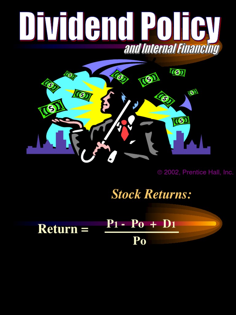 Stock Returns and Dividend Policy Analysis | PDF | Share Repurchase ...