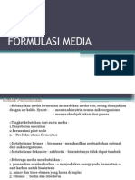 Media Formulasi Fermentasi