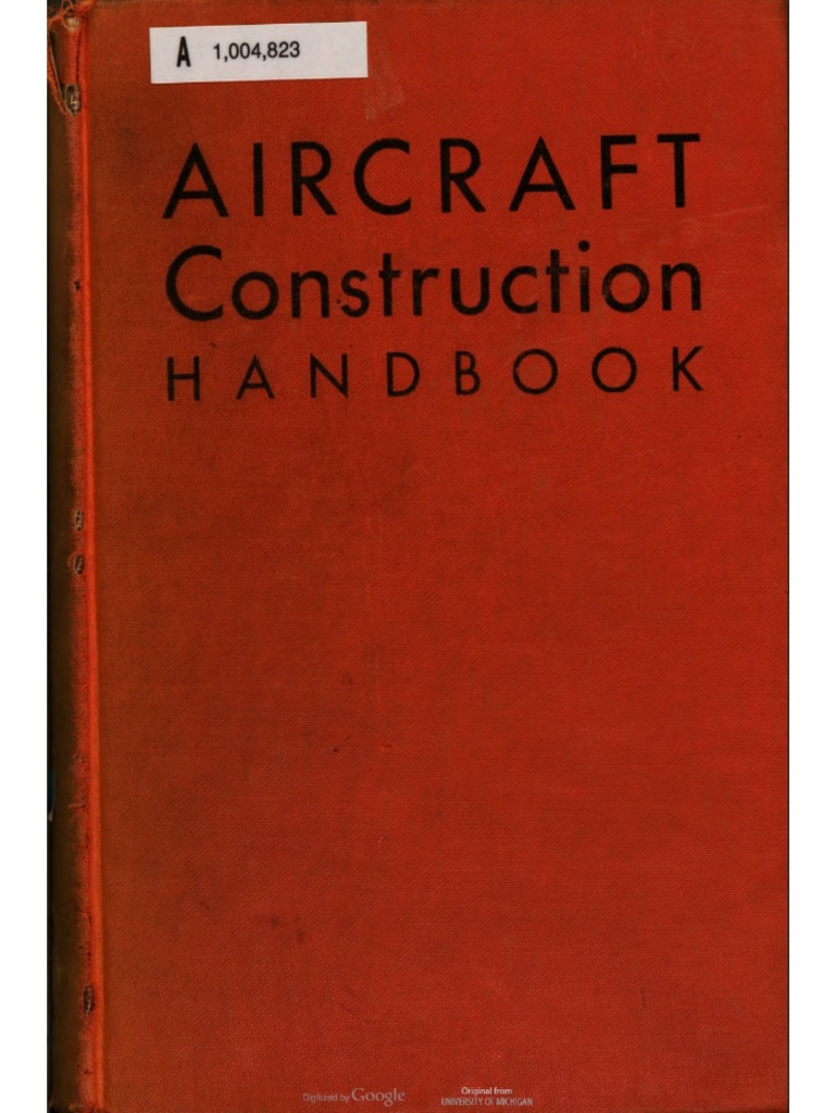 Aircraft Construction Handbook Part 1 | PDF