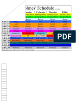 2012-13 Schedule
