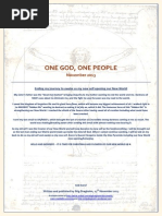 One God One People November 2013