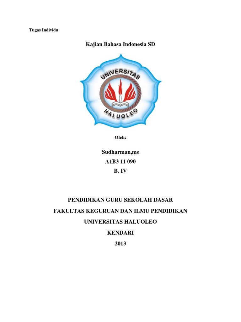 Tugas Makalah Pendidikan Seni Di Sd