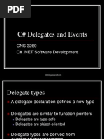 Delegates and Events