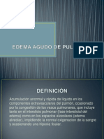 Edema Agudo de Pulmon