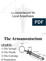 Armamentarium For LA